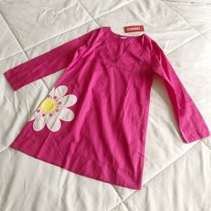 Gymboree Pink Shift Dress with Daisy